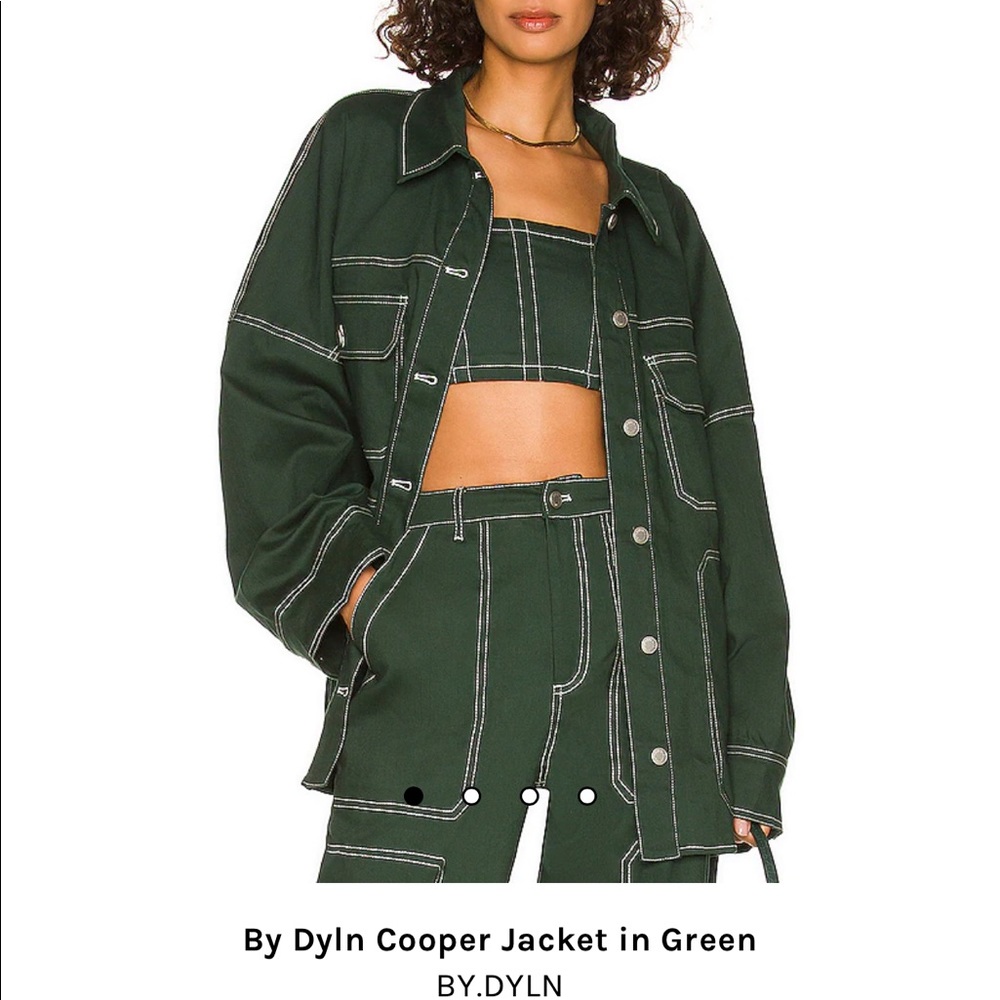 By Dyln Cooper Jacket in Green